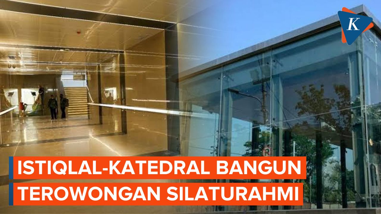 Terowongan Silaturahmi Istiqlal-Katedral Menunggu Diresmikan Presiden Jokowi
