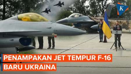 Zelensky Pamer Jet Tempur F-16 Baru untuk Lawan Rusia