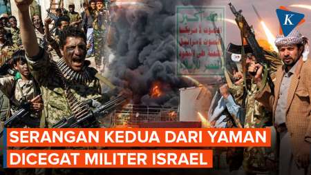 Gelombang Serangan ke Israel Berlanjut, IDF Klaim Cegat Dua Drone dari Yaman