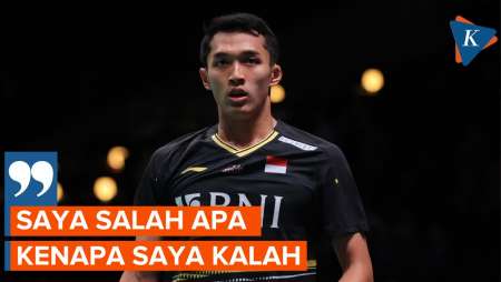 Jonatan Christie Heran Bisa Kalah dari Bintang Malaysia Lee Zii Jia