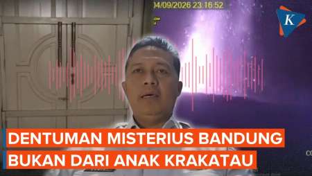 Masih Misterius, BMKG Sebut Dentuman Bandung Tak Berkaitan dengan Anak Krakatau