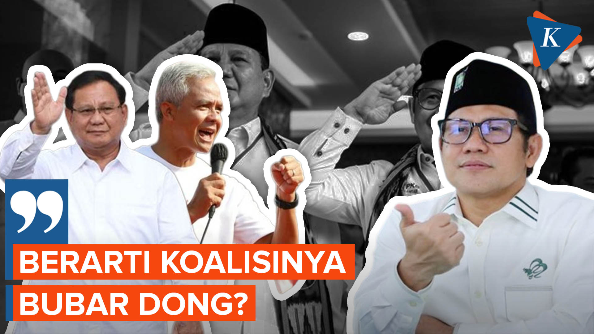 Cak Imin Ancam Koalisi Gerindra-PKB Bubar Jika Prabowo Duet dengan Ganjar