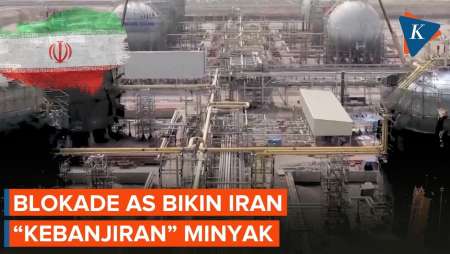 Iran "Kebanjiran" Minyak Tak Terjual Imbas Blokade AS