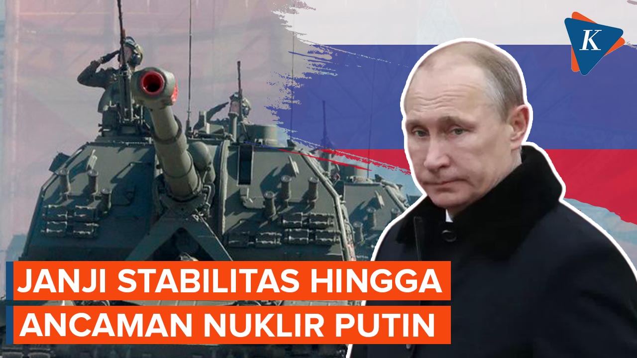 Jejak Putin, dari Janji Stabilitas hingga Ancaman Nuklir