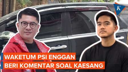 Kaesang Tak Terlihat di Kantor DPP PSI, Waketum Ogah Komentar soal Keberadaannya