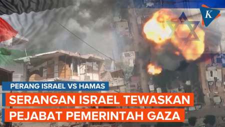 Serangan Udara Israel Diklaim Tewaskan Pejabat Pemerintahan Gaza