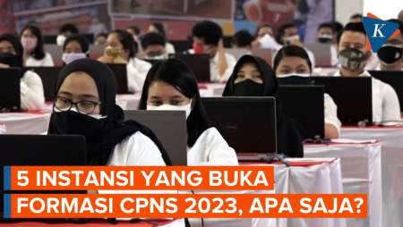 5 Instansi yang Buka CPNS 2023, Formasi Apa Saja?