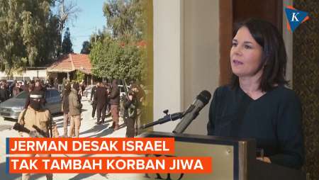 Menlu Jerman Minta Israel Mikir: Gaza Milik Palestina, Tak Boleh Diusir