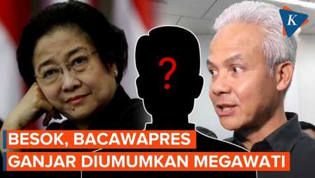Besok, Megawati akan Umumkan Bacawapres Ganjar