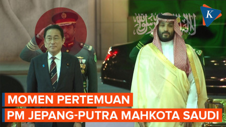 PM Jepang dan Putra Mahkota Arab Saudi Bertemu di Istana Al-Salam, Bahas Apa?