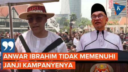 Demo Tuntut PM Anwar Ibrahim Mundur, Warga Malaysia: Dia Tak Penuhi Janji Kampanye