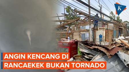 Angin Kencang di Rancaekek Bukan Tornado, Ini Penjelasan BRIN