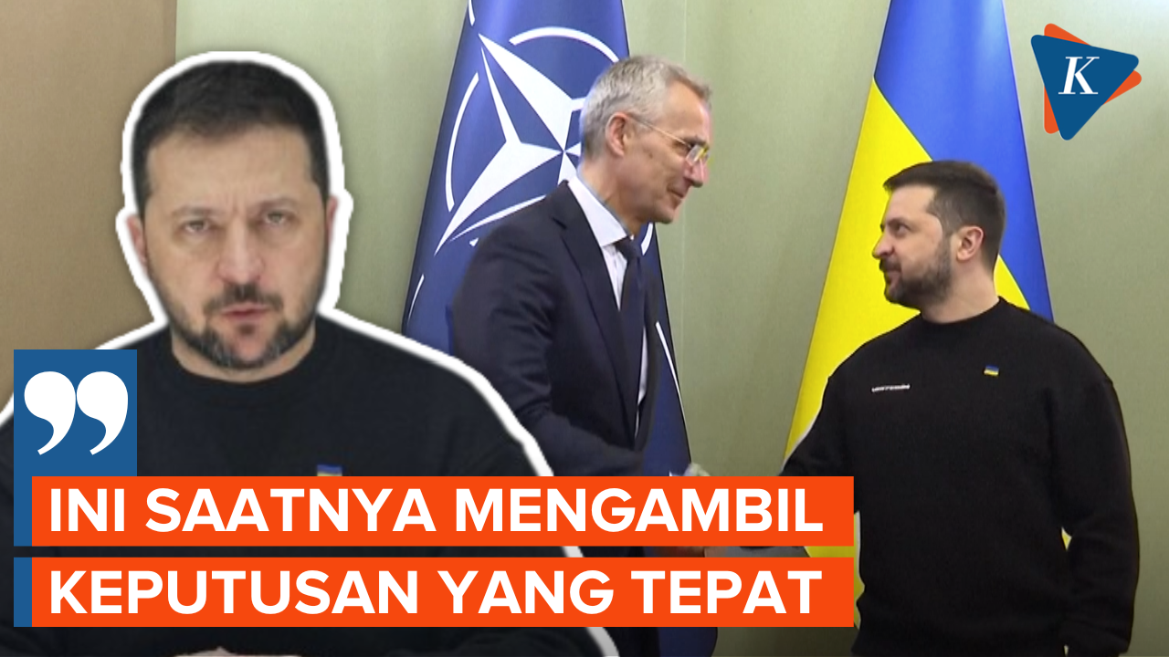 Alasan Zelensky Kekeuh Ukraina Gabung NATO