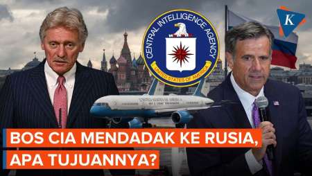 Bos CIA Tiba-tiba Kunjungi Rusia, Apa Tujuannya?