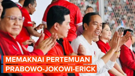 Jokowi Diduga Ingin Duetkan Prabowo dengan Erick