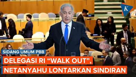 Respons Netanyahu Saat Delegasi Indonesia Dan Puluhan Negara "Walk Out" Dari Pidatonya