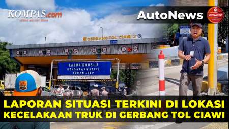 Laporan Langsung Situasi Terkini di Gerbang Tol Ciawi Pasca Kecelakaan Truk Pengangkut Galon