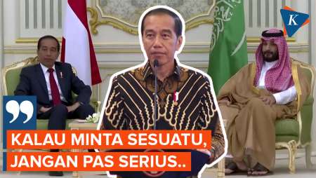 Cerita Jokowi Rayu Pangeran Arab Saudi Tambah Kuota Haji