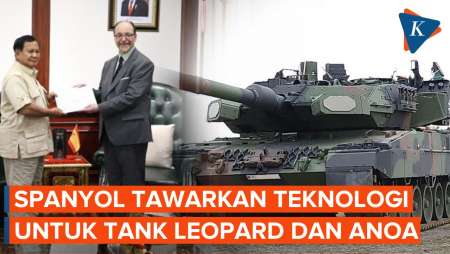Tank Anoa dan Leopard Siap-siap Dapat Teknologi Baru dari Spanyol