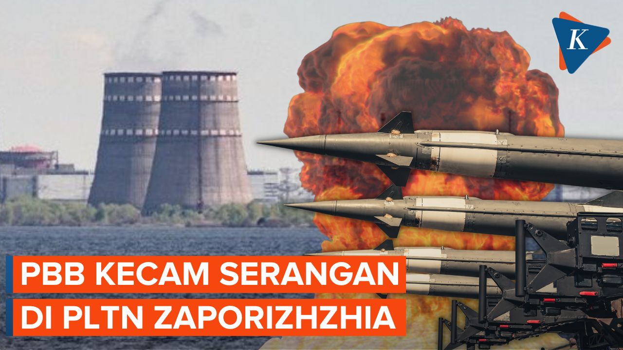 PLTN Zaporizhzhia Ditembaki, PBB: Berisiko Timbulkan Bencana Besar!