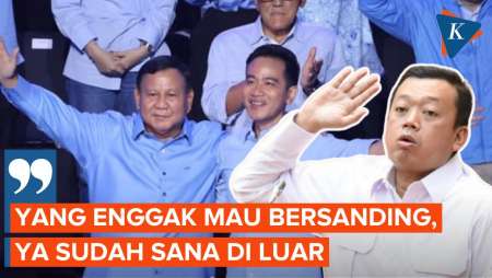 TKN Prabowo-Gibran: Yang Tidak Mau Bersanding Ya Sudah Sana di…