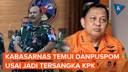 Kabasarnas Temui Danpuspom Setelah Ditetapkan Tersangka KPK, Ada Apa?