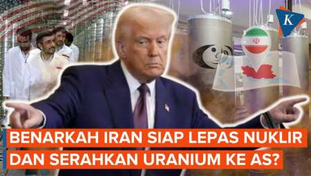 Trump Klaim Iran Siap Serahkan “Debu Nuklir” ke AS
