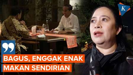 Respons Santai Puan soal Agenda Makan Malam Jokowi dengan Prabowo 