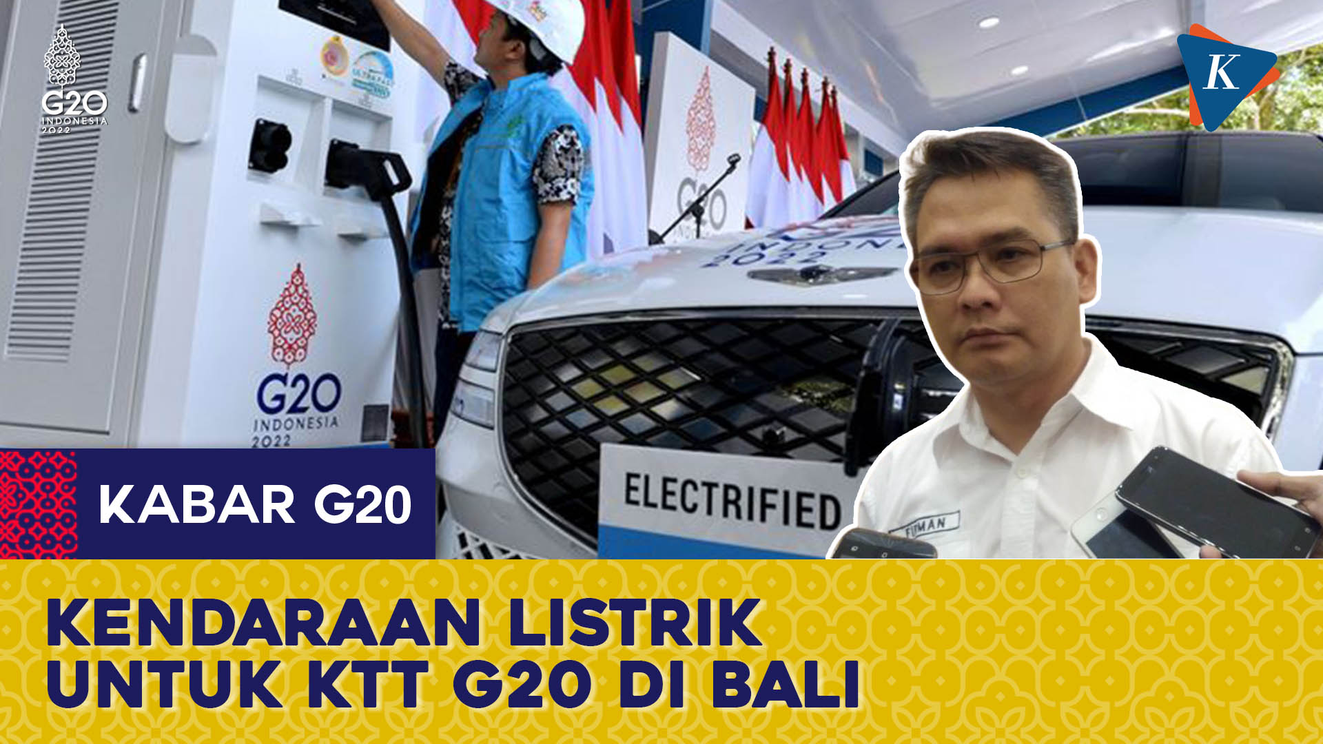 Ini Kendaraan Listrik yang Digunakan Selama KTT G20 di Bali
