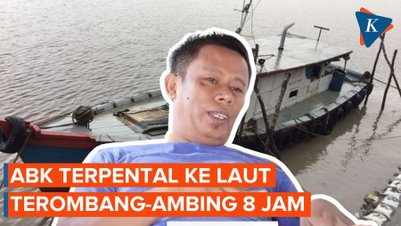 Cerita Unik ABK di Bangka Jatuh Terpental Usai Mabuk Laut…