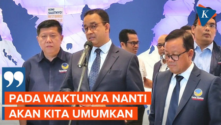 [FULL] Anies Baswedan Benarkan Sudah Ada Nama Cawapres di Kantongnya