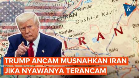 Trump Ancam Hapus Iran Dari Muka Bumi, Jika Nyawanya Terancam