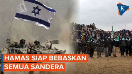Hamas Siap Bebaskan Semua Sandera Demi Akhiri Perang