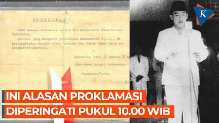 Kenapa Detik-detik Proklamasi Dimulai Pukul 10.00 WIB?