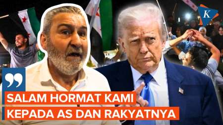 Rakyat Turun ke Jalan! Suriah Berpesta Sambut Pencabutan Sanksi Trump