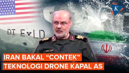 Iran Bakal "Contek" Teknologi Drone Kapal AS Yang Mereka Sita Di Hormuz
