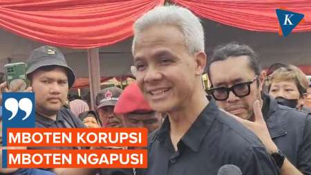 Soal Pemberantasan Korupsi, Ganjar: 10 Tahun Jadi Gubernur 