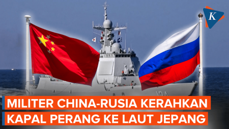 China-Rusia Latihan Militer Bersama di Laut Jepang, Apa Tujuannya?