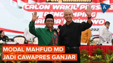 Mahfud MD Jadi Cawapres Ganjar, Punya Modal Apa?