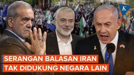 Tak Ada Dukungan Negara Islam Lainnya, Iran Pikir-pikir Mau Balas Israel