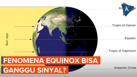 Hari Ini Ada Fenomena Equinox yang Bisa Bikin Gangguan Sinyal, Begini Penjelasan BRIN