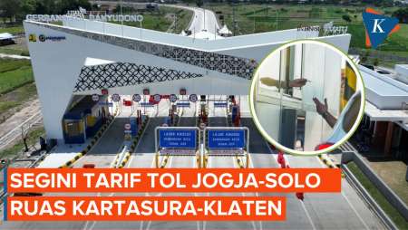 Resmi Berlaku! Segini Tarif Tol Jogja-Solo Segmen Kartasura-Klaten Per Golongan