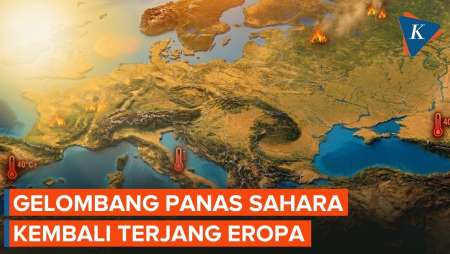 Eropa Lumpuh Diterjang Panas Ekstrem, Transportasi Terganggu dan Acara Ditunda