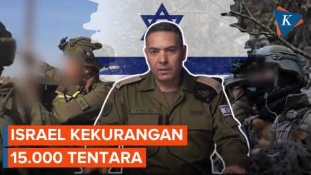 Berperang Di Sejumlah Front, Israel Kekurangan 15.000 Tentara