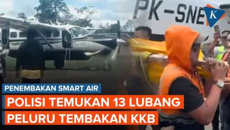 TKP Smart Air Ditembak KKB Papua: Ditemukan 13 Lubang Peluru