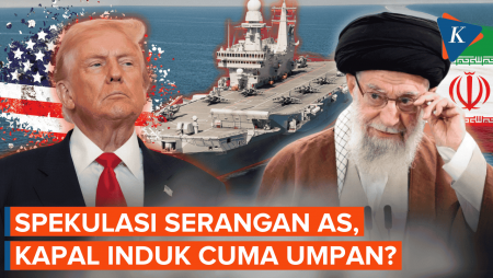 Pengalih Radar, Kapal Induk AS Umpan Serangan Senyap Ke Iran?