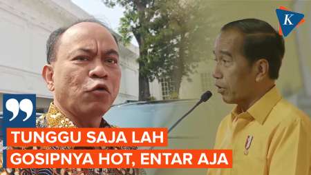 Isu Jokowi Masuk Golkar, Ketum Projo: Tunggu Saja Lah, Gosipnya Hot