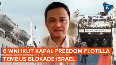 6 Orang Indonesia Ikut Kapal The Freedom Flotilla Tembus Blokade Israel