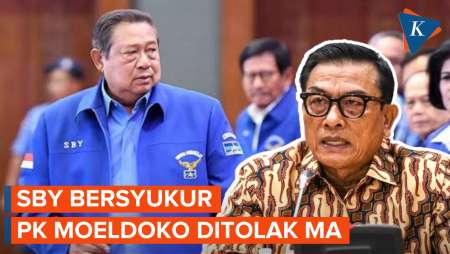 SBY Lega Upaya Moeldoko Begal Demokrat Kandas