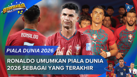Ronaldo Umumkan Piala Dunia 2026 Adalah Piala Dunia Terakhirnya